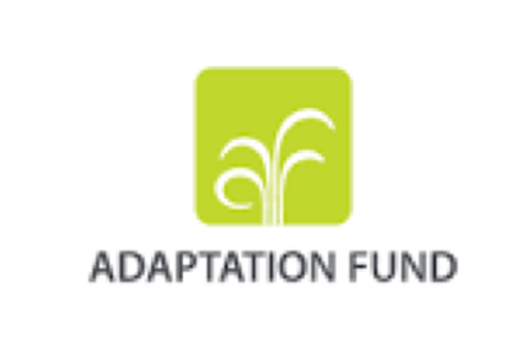 Logo du Fonds pour l'adaptation (Adaptation Fund)