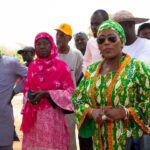 Délégation de la BAGRI sur le terrain lors de la visite de la Directrice générale à Damana